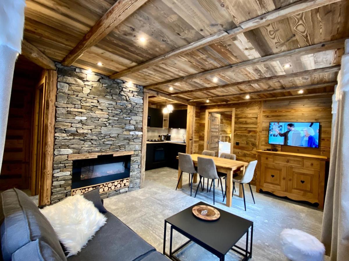 Chalet Les Cocales Residence Sejour Et Nuitees B&B - Appartement Pin Cembro Bessans Εξωτερικό φωτογραφία