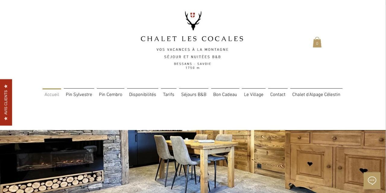 Chalet Les Cocales Residence Sejour Et Nuitees B&B - Appartement Pin Cembro Bessans Εξωτερικό φωτογραφία